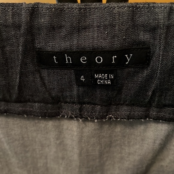 THEORY Denim Romper - Picture 6 of 7